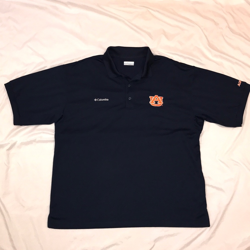 Columbia Auburn PFG Omnishade Polo